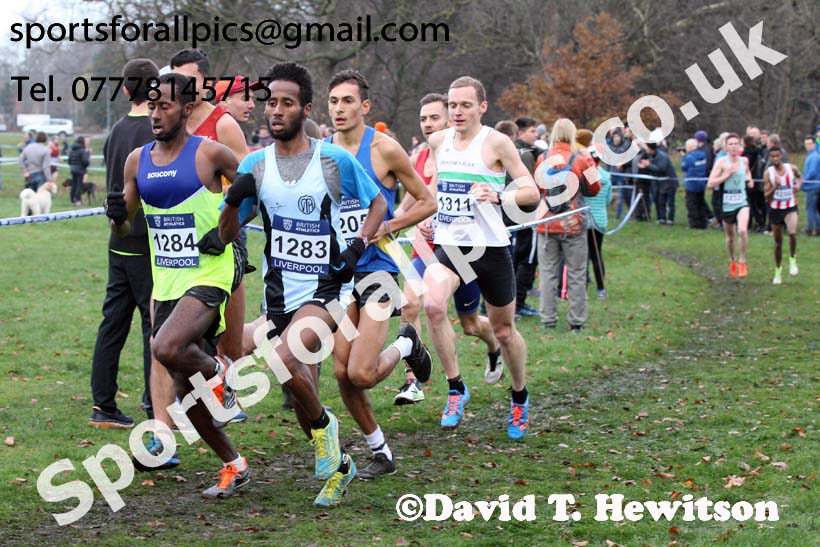 Senior mens British Athletics Liverpool Cross Challenge, Sefton Park, Liverpool. Photo:  David T. Hewitson/Sports for All Pics